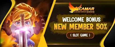 WELCOME BONUS NEW MEMBER 50_ banner