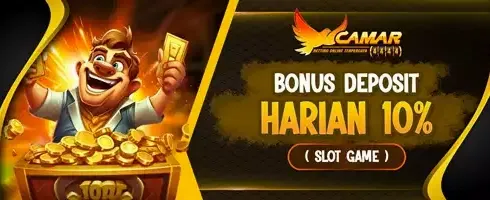Reload Bonus Deposit Harian promotion banner